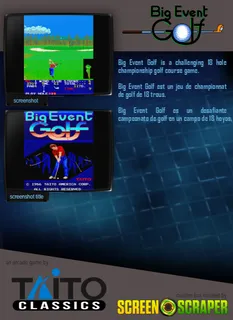 Big Event Golf dos