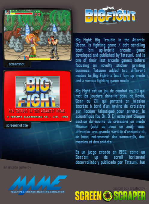 Big Fight - Big Trouble In The Atlantic Ocean - Dos