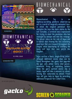 Biomechanical Toy dos