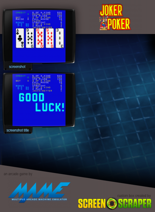 Bonanza Enterprises' Joker Poker - Dos