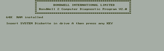 Bondwell Model 2