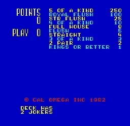 Cal Omega - Game 15.9