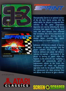 Championship Sprint dos