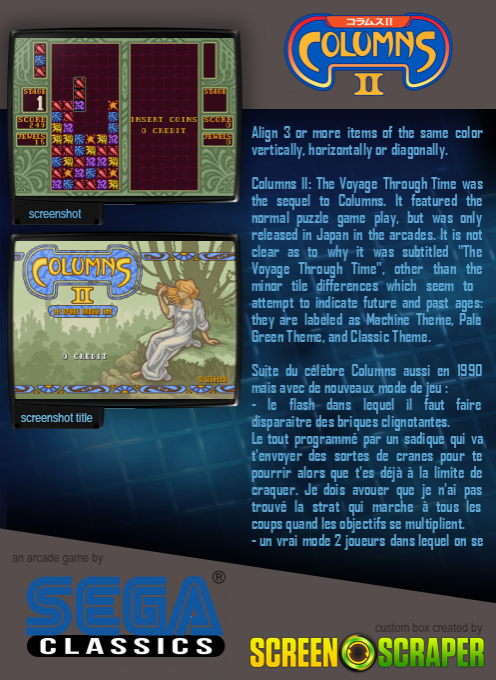 Columns 2 - The Voyage Through Time - Dos