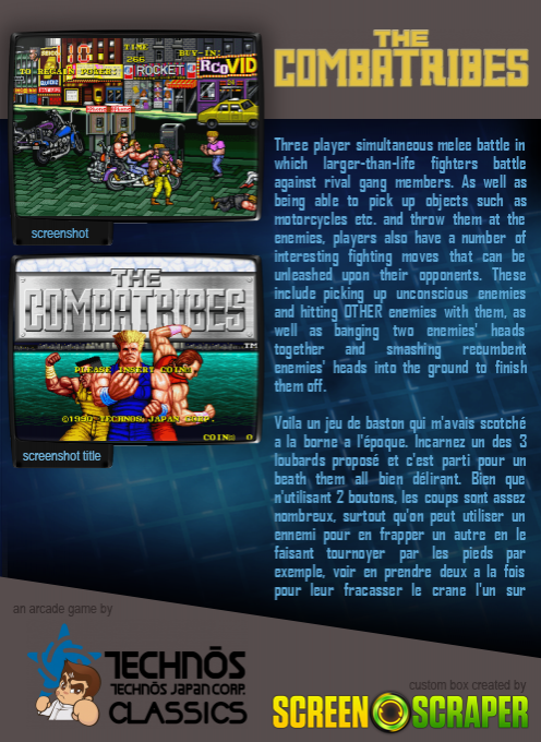 Combatribes, The - Dos