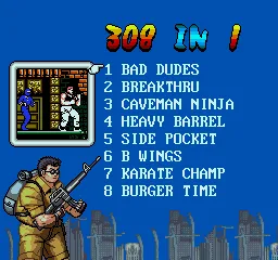 My Arcade Data East Classics - Pixel Player (308-in-1) (DGUNL-3202)