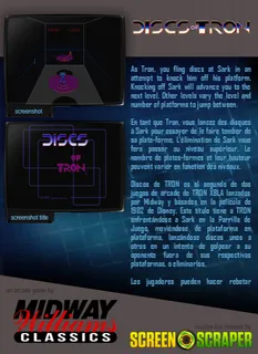 Discs Of Tron dos