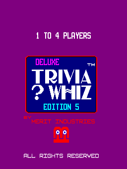 Deluxe Trivia ? Whiz Edition 5 (6221-75, U5-0, vertical)