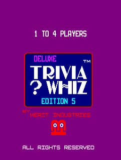 Deluxe Trivia ? Whiz Edition 5 (6221-75, U5-0, vertical)