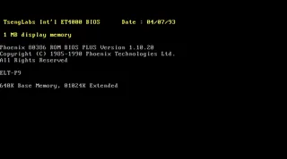 ELT-P9 / most likely ELT-386SX-160D