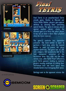 Final Tetris dos
