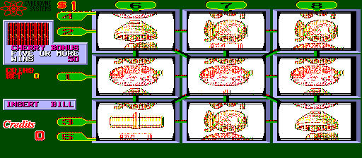 Flaming 7's (Cyberdyne Systems 7V5.00 (CB1000), 1000 bonus)