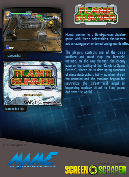 Flame Gunner dos