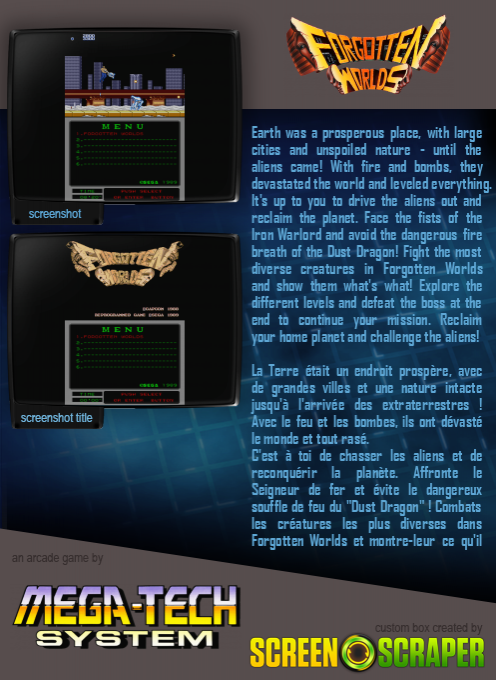 Forgotten Worlds dos