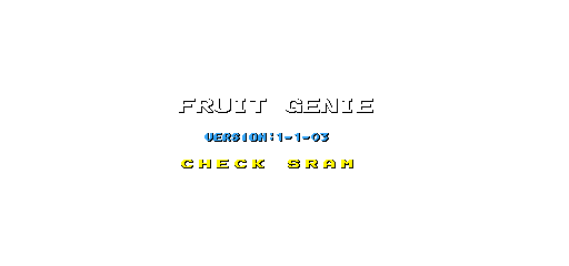 Fruit Genie (Version 1-1-03, set 1)
