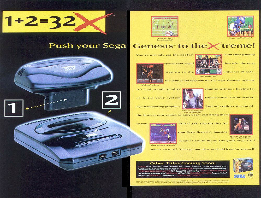 Genesis with 32X