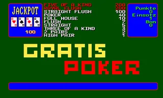 Gratis Poker (V.204, set 1)