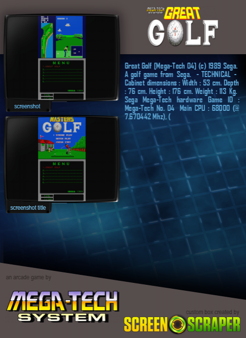 Great Golf (mega-tech) dos