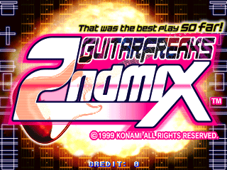 Guitar Freaks 2nd Mix (GQ883 VER. JAA)