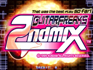 Guitar Freaks 2nd Mix (GQ883 VER. JAA)