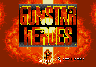 Gunstar Heroes (Mega Play)