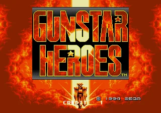 Gunstar Heroes (Mega Play)