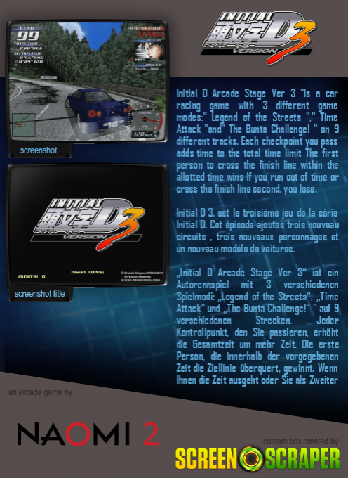 Initial D: Version 3 dos