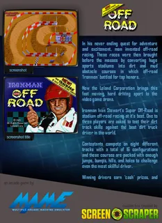 Ironman Ivan Stewart's Super Off-road Track-pak dos