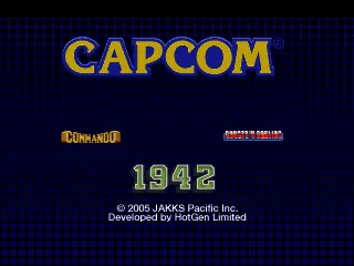 Capcom 3-in-1 (1942, Commando, Ghosts'n Goblins) (JAKKS Pacific TV Game, Game-Key Ready) (29 MAR 2005 B)