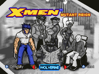 X-Men - Mutant Reign (JAKKS Pacific TV Game, prototype)