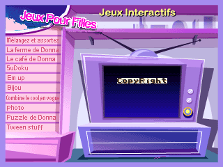 10 Jeux Interactifs / Jeux Pour Filles (France)