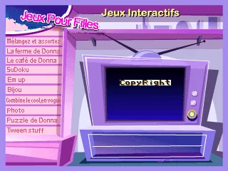 10 Jeux Interactifs / Jeux Pour Filles (France)
