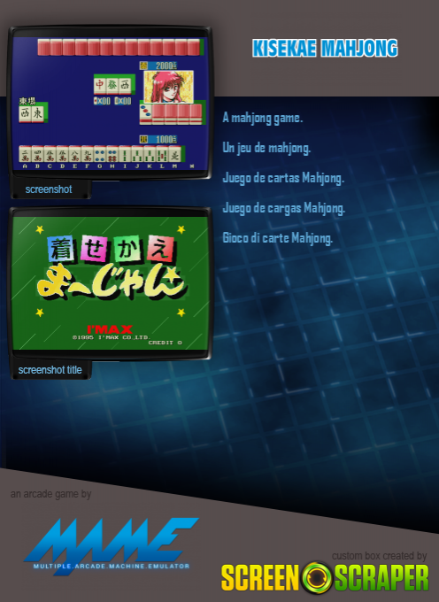 Kisekae Mahjong dos