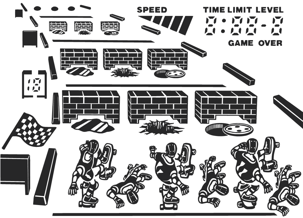 Skate or Die (Konami, handheld)