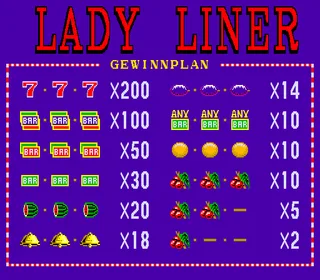 Lady Liner (set 1)