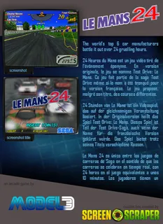 Le Mans 24 dos