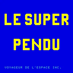Le Super Pendu (V1, words set #2)