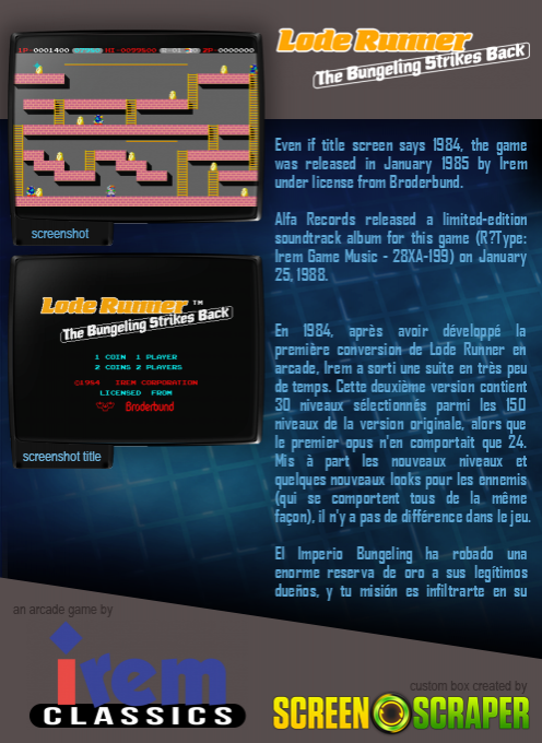 Lode Runner 2 - The Bungeling Strikes Back dos