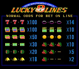 New Lucky 8 Lines Super Turbo (Hack)