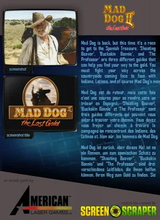 Mad Dog 2 - The Lost Gold dos