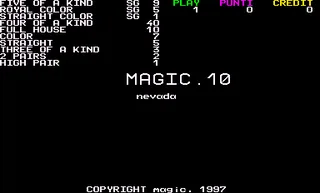 Magic 10 Nevada (bootleg of Pool 10)