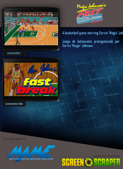 Magic Johnson's Fast Break dos