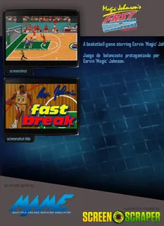 Magic Johnson's Fast Break dos