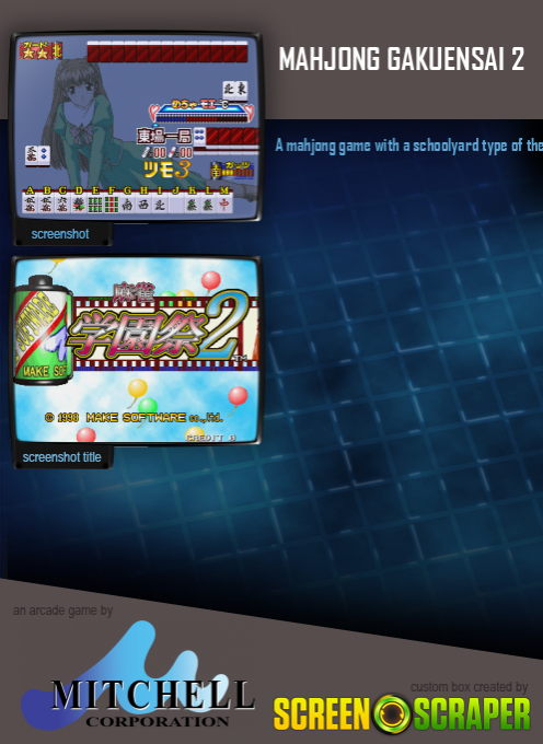 Mahjong Gakuensai 2 dos