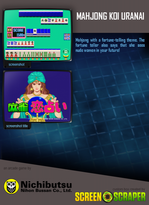Mahjong Koi Uranai dos