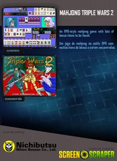 Mahjong Triple Wars dos