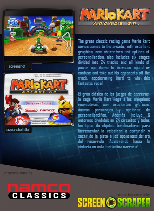 Mario Kart Arcade Gp 2 dos