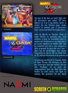 Marvel vs. Capcom 2: New Age of Heroes dos