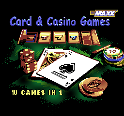 Vs Maxx 10-in-1 Casino / Senario Card & Casino Games
