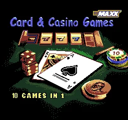 Vs Maxx 10-in-1 Casino / Senario Card & Casino Games